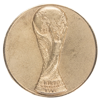 1994 FIFA World Cup Participation Medal Presented to Brazilian Football Team Member